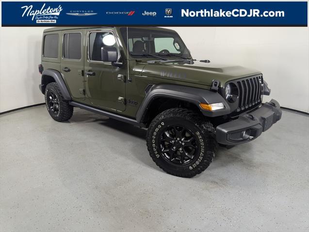 used 2021 Jeep Wrangler car, priced at $29,999