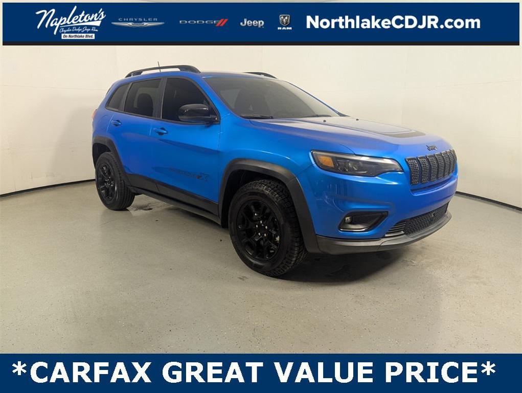 used 2022 Jeep Cherokee car, priced at $16,992