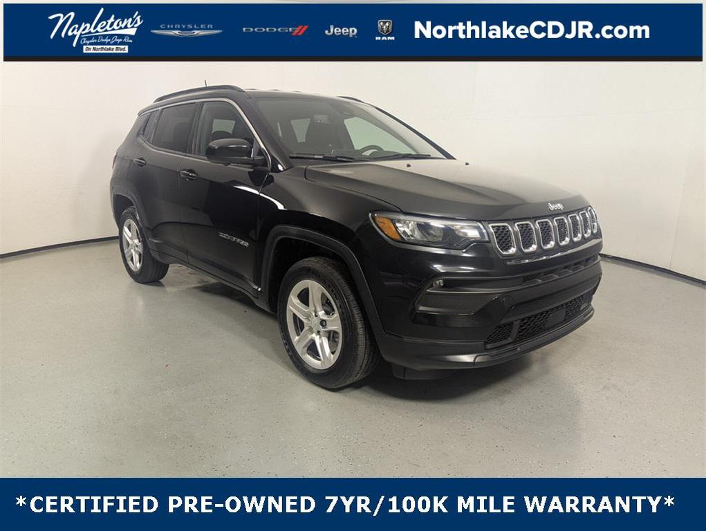 used 2023 Jeep Compass car, priced at $21,988