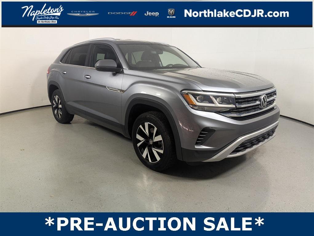 used 2022 Volkswagen Atlas Cross Sport car, priced at $18,988
