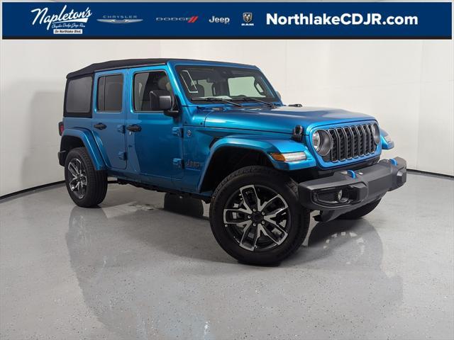 new 2024 Jeep Wrangler 4xe car, priced at $42,485