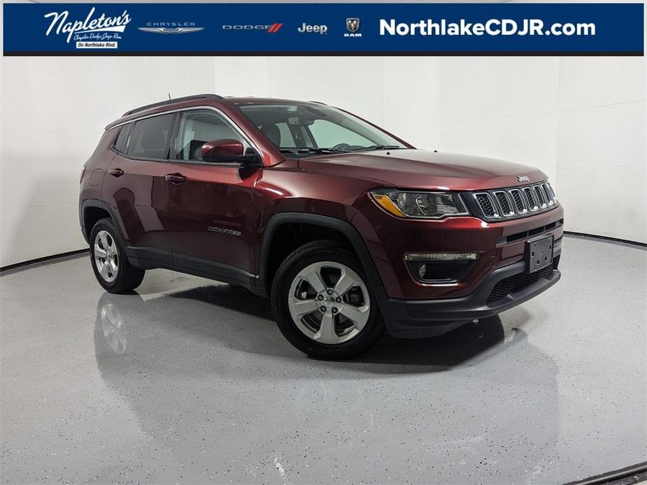 used 2021 Jeep Compass car, priced at $17,577
