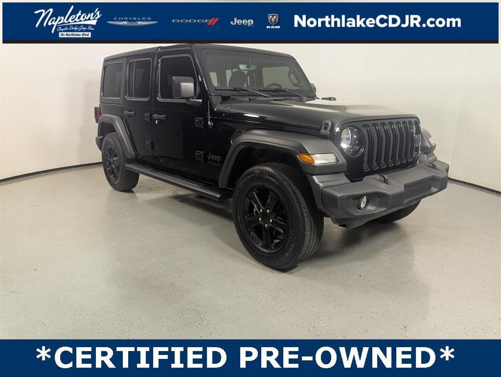used 2022 Jeep Wrangler Unlimited car, priced at $31,488