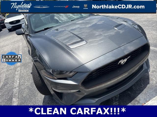 used 2018 Ford Mustang car, priced at $17,488