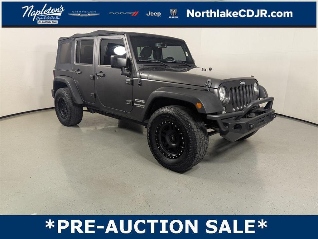 used 2017 Jeep Wrangler Unlimited car, priced at $15,998