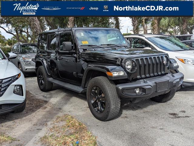 used 2021 Jeep Wrangler Unlimited car, priced at $34,999