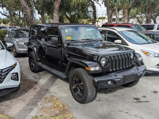 used 2021 Jeep Wrangler Unlimited car, priced at $34,999