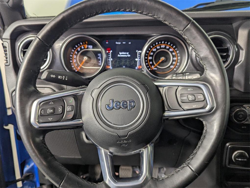 used 2021 Jeep Wrangler Unlimited car, priced at $30,688