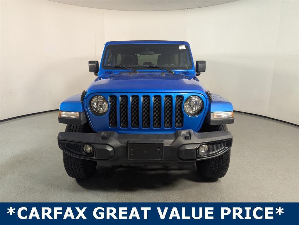 used 2021 Jeep Wrangler Unlimited car, priced at $30,688