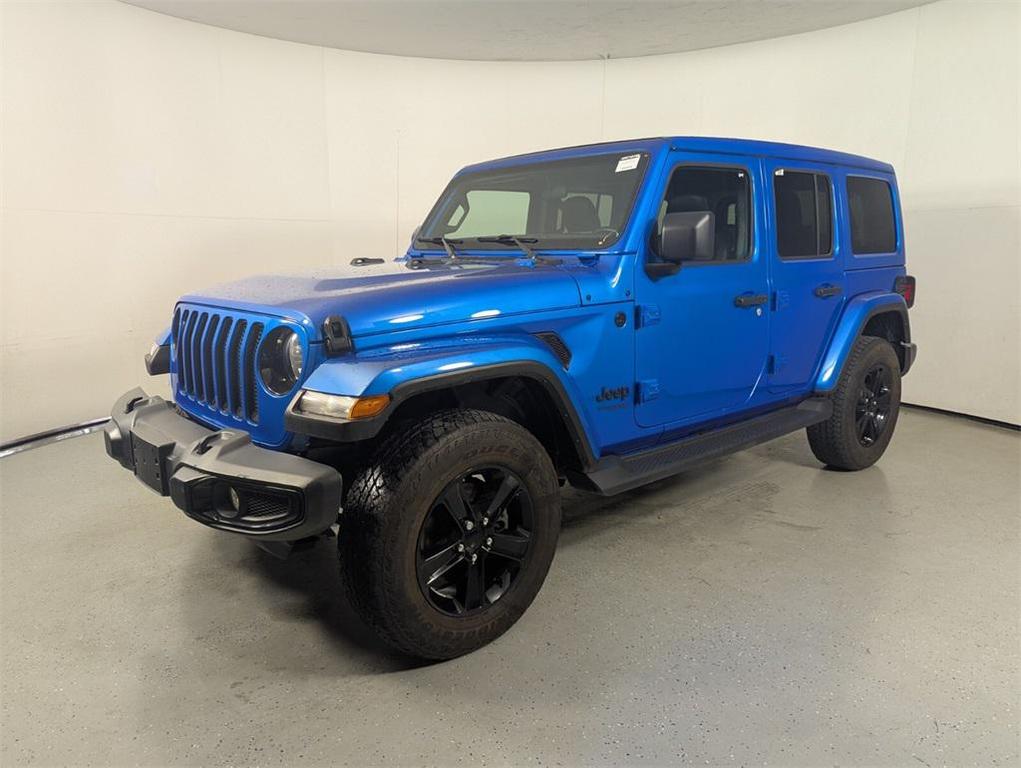 used 2021 Jeep Wrangler Unlimited car, priced at $30,688