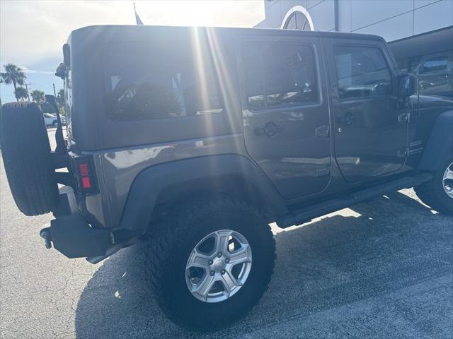 used 2016 Jeep Wrangler Unlimited car, priced at $14,988