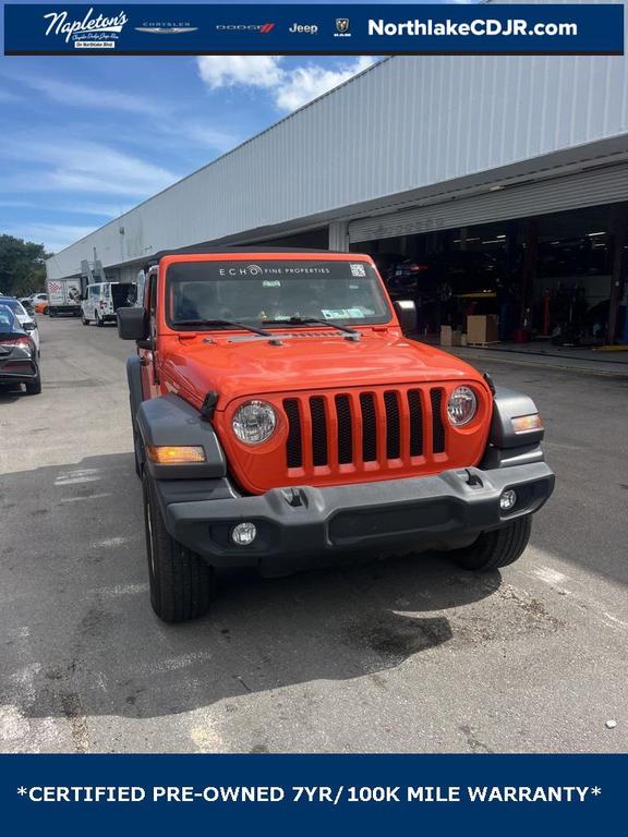 used 2023 Jeep Wrangler car, priced at $26,992