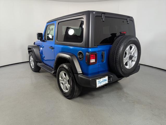used 2022 Jeep Wrangler car, priced at $28,392