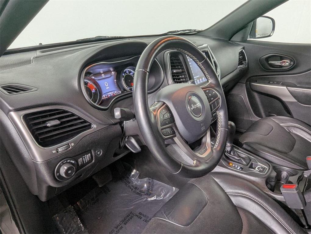 used 2021 Jeep Cherokee car, priced at $15,488
