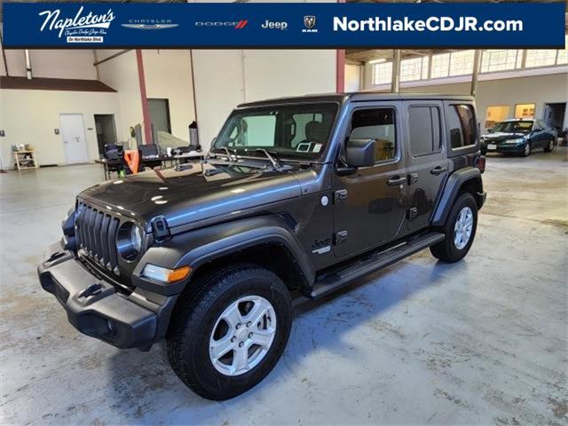 used 2021 Jeep Wrangler Unlimited car, priced at $28,999