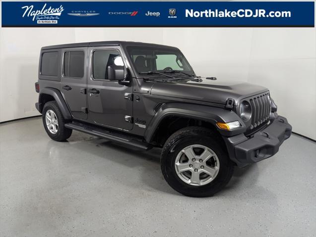 used 2021 Jeep Wrangler Unlimited car, priced at $28,900