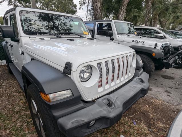 used 2018 Jeep Wrangler Unlimited car, priced at $23,999