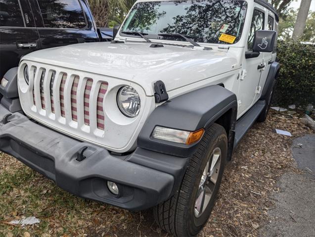 used 2018 Jeep Wrangler Unlimited car, priced at $23,999