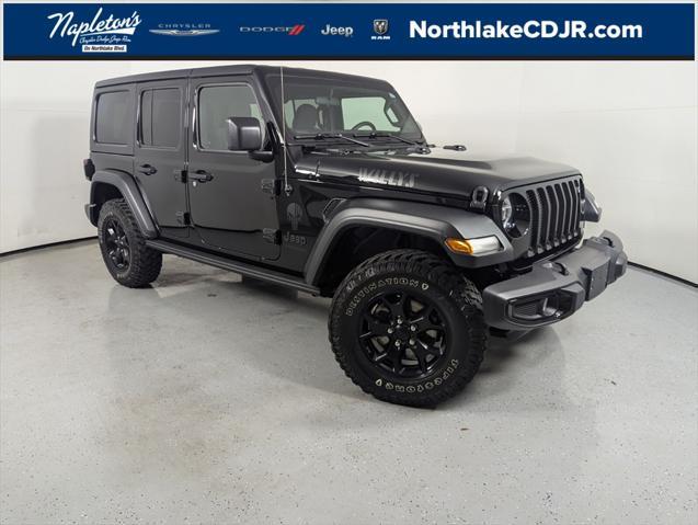 used 2021 Jeep Wrangler car, priced at $28,600