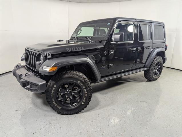 used 2021 Jeep Wrangler car, priced at $28,000