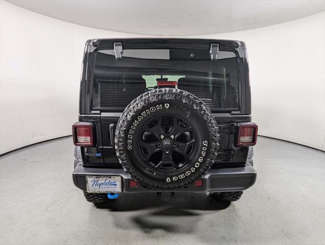 used 2023 Jeep Wrangler 4xe car, priced at $33,899