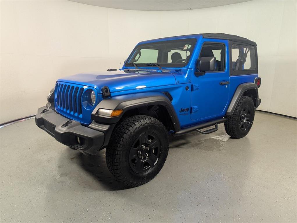 used 2021 Jeep Wrangler car, priced at $24,992