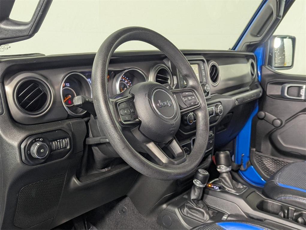 used 2021 Jeep Wrangler car, priced at $24,992
