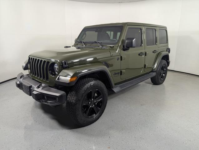 used 2021 Jeep Wrangler Unlimited car, priced at $34,000