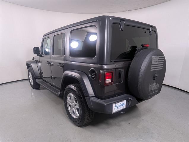 used 2021 Jeep Wrangler Unlimited car, priced at $25,900