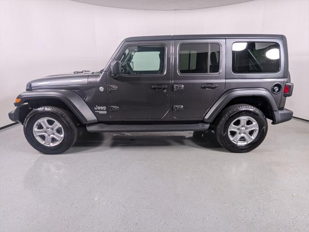 used 2021 Jeep Wrangler Unlimited car, priced at $25,900