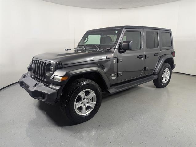 used 2021 Jeep Wrangler Unlimited car, priced at $25,900