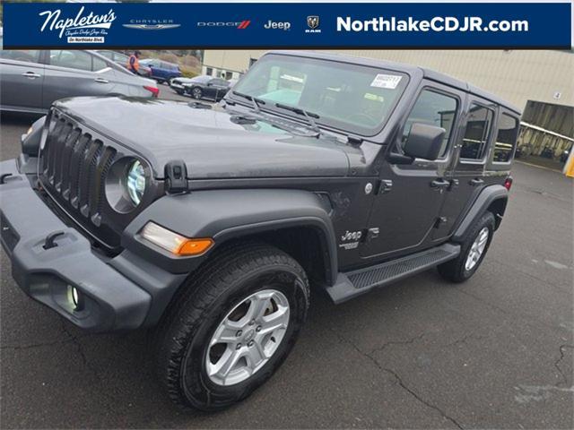 used 2021 Jeep Wrangler Unlimited car, priced at $26,780