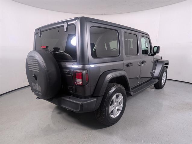 used 2021 Jeep Wrangler Unlimited car, priced at $25,900