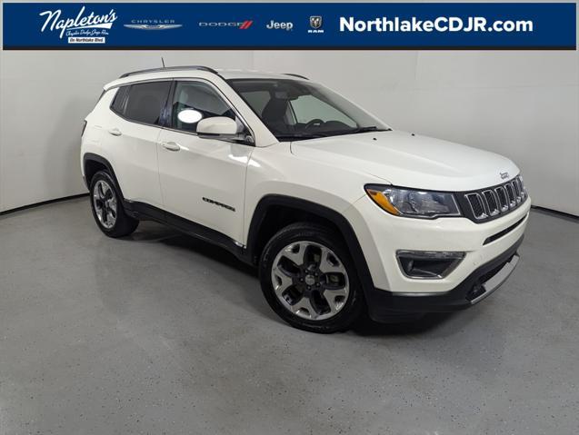 used 2021 Jeep Compass car, priced at $14,999