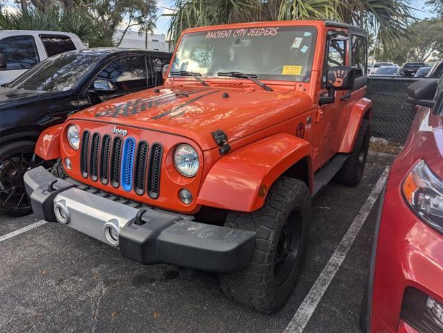 used 2015 Jeep Wrangler car, priced at $17,999