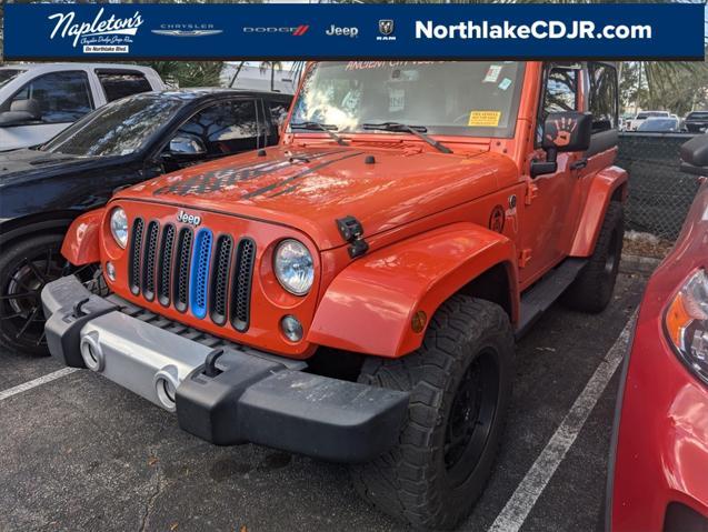 used 2015 Jeep Wrangler car, priced at $17,999