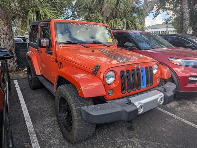 used 2015 Jeep Wrangler car, priced at $17,999