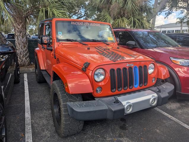 used 2015 Jeep Wrangler car, priced at $17,999