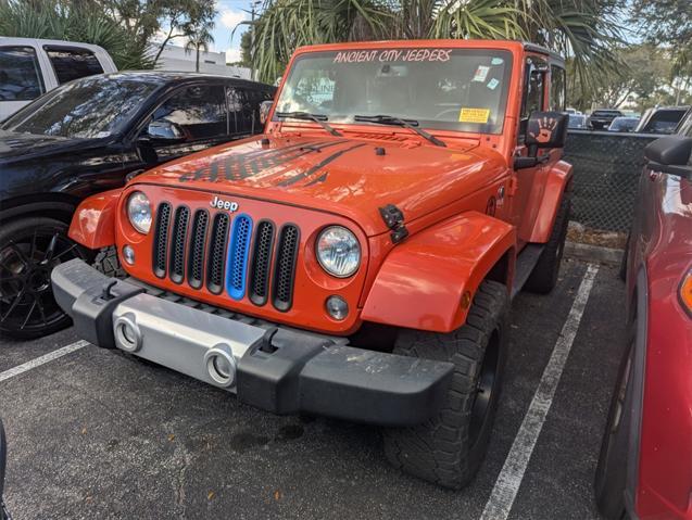 used 2015 Jeep Wrangler car, priced at $17,999