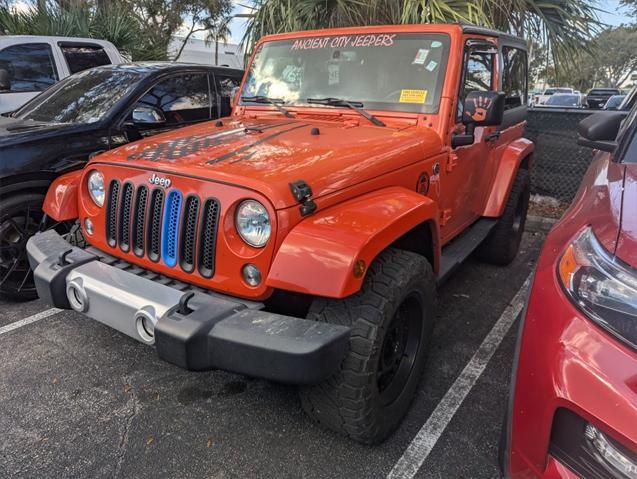 used 2015 Jeep Wrangler car, priced at $17,999