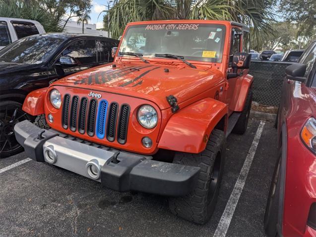 used 2015 Jeep Wrangler car, priced at $17,999