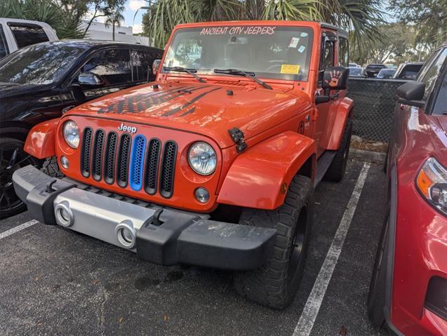 used 2015 Jeep Wrangler car, priced at $17,999