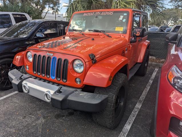 used 2015 Jeep Wrangler car, priced at $17,999