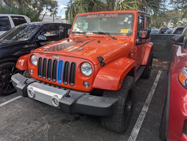 used 2015 Jeep Wrangler car, priced at $17,999