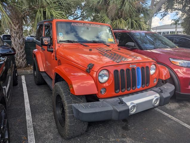 used 2015 Jeep Wrangler car, priced at $17,999