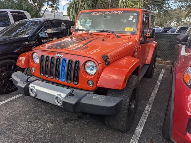 used 2015 Jeep Wrangler car, priced at $17,999