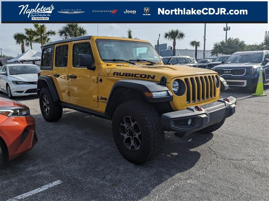 used 2021 Jeep Wrangler Unlimited car, priced at $32,277
