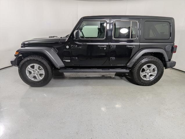 used 2021 Jeep Wrangler Unlimited car, priced at $31,900