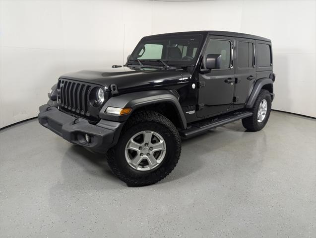 used 2021 Jeep Wrangler Unlimited car, priced at $31,900