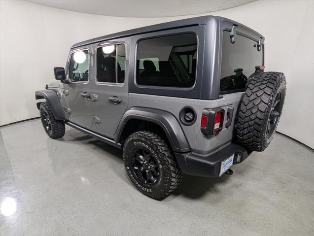 used 2021 Jeep Wrangler car, priced at $31,500